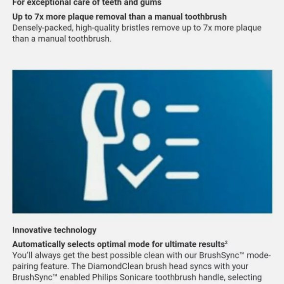 New! Philips Sonicare C3 Premium clean Control 4 Brush Heads Fast S/H value buy! - Picture 3 of 11